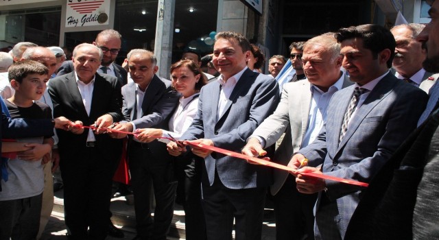 DEVA Partisi Genel Başkanı Ali Babacan Bayburtta