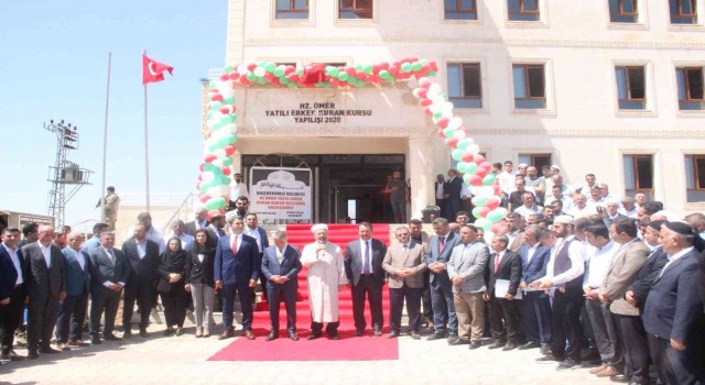 Diyanet İşleri Başkanı Erbaş, Silopide Kuran kursu açılışına katıldı