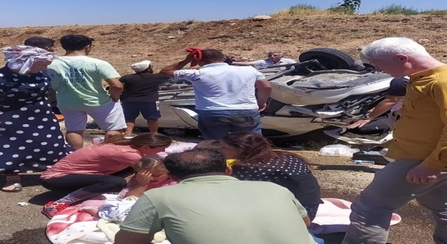 Diyarbakırda trafik kazası: 2si çocuk 4 yaralı