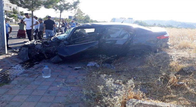 Diyarbakırda trafik kazası: 4 yaralı