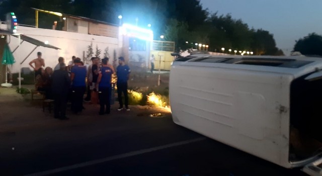 Diyarbakırda trafik kazası: 5 yaralı