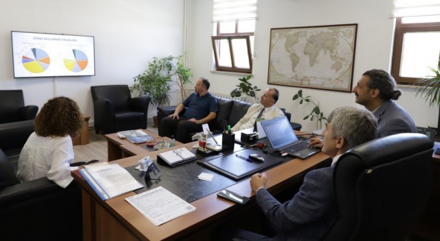 DPÜ İLTEMden Rektör Uysala proje sunumu