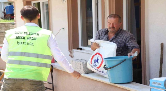 Düzce Belediyesinden selzedelere destek