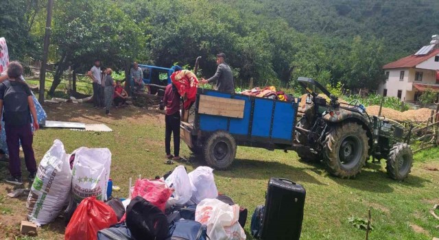 Düzcede 364 kişi tahliye edildi