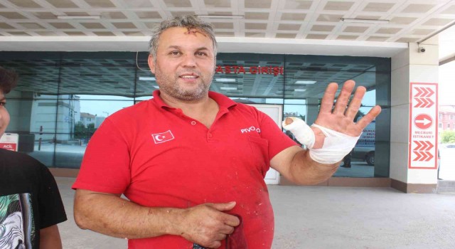 Düzcede 39 acemi kasap acile geldi