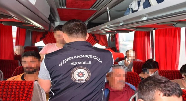 Düzensiz göçle mücadeleye yönelik Huzur-2022/7 uygulaması yapıldı