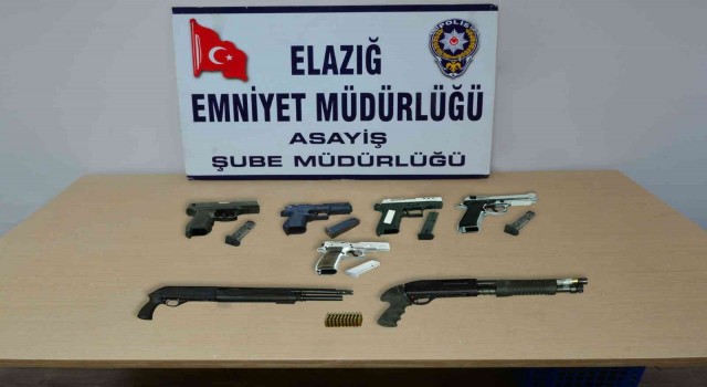 Elazığda asayiş ve şok uygulamalarında 128 şüpheli yakalandı