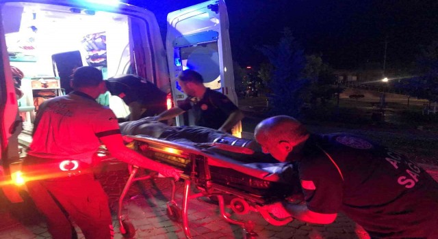 Elazığda bıçaklı kavga: 1 yaralı