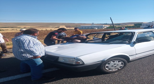 Elazığda otomobilin çarptığı yaya yaralandı