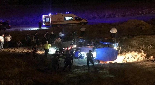 Elazığda traktör devrildi: 1 ağır yaralı
