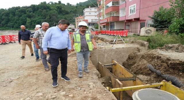 Elektriğini kendi üretecek arıtma tesisinde çalışmalar devam ediyor