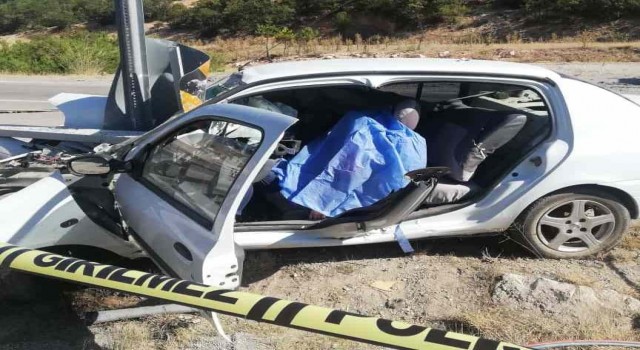 Emette trafik kazası: 1 ölü