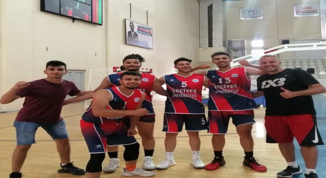 Erciyes Üniversitesi 3x3 Basketbolda Türkiye 4.sü oldu