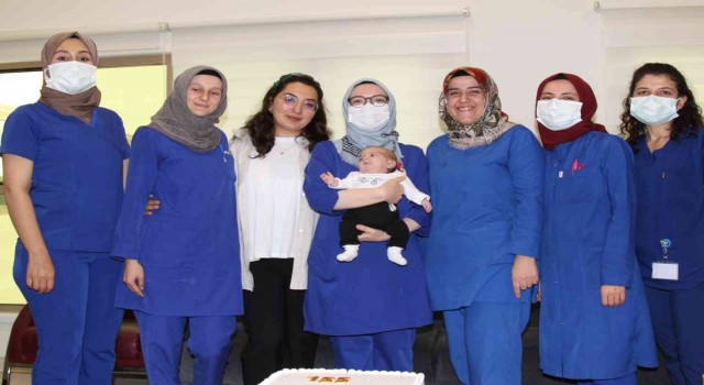 Erken doğan bebek Erzurum Şehir Hastanesinde sağlığına kavuştu