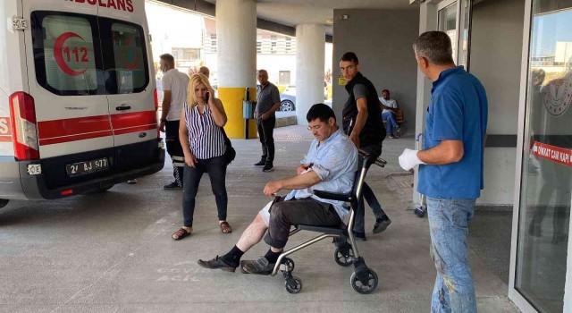 Erzincanda acemi kasaplar hastanenin yolunu tuttu