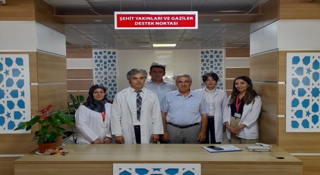 Erzincanda hastanede “Şehit Yakınları ve Gaziler Destek Birimi” hizmete açıldı