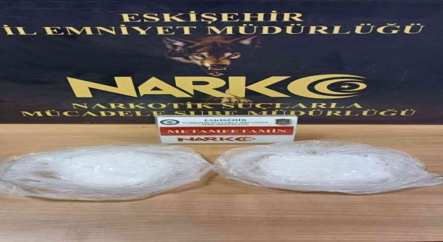 Eskişehirde 402 gram uyuşturucuyla yakalandı