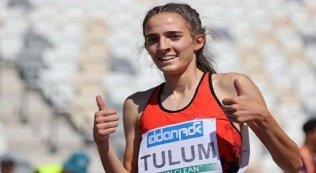 Eskişehirli millî atletten Avrupada altın madalya