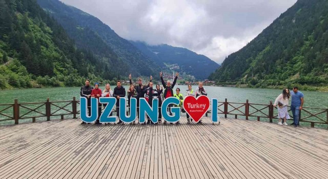 Eskişehirli motorlu grup Batuma doğru ilerliyor