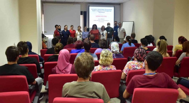 ESOGÜ Hastanesinde oryantasyon eğitimi verildi