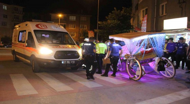 Fayton gezisinde faciaya ramak kaldı: 2si çocuk 5 kişi ölümden döndü