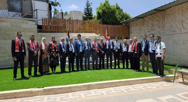 Filistinde Kardeş Şehir Havran Kültür Merkezi törenle açıldı