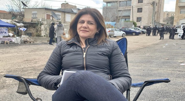 Filistinli gazeteci Aklehi öldüren kurşun ABDye gönderilecek