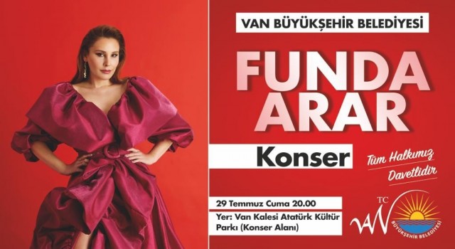 Funda Arar Vanda sevenleriyle buluşacak