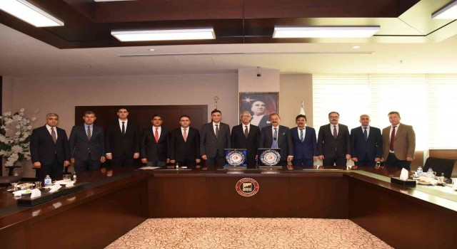 GAP Gümrük ve Dış Ticaret Bölge Müdürlüğü heyeti GSOyu ziyaret etti