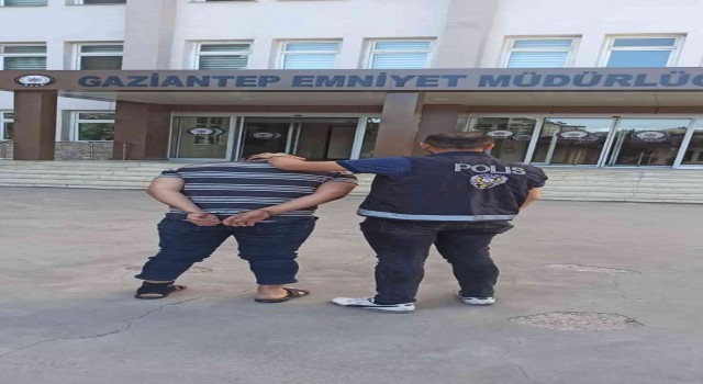 Gaziantepte 18 yıl hapis cezası bulunan firari yakalandı