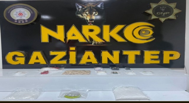 Gaziantepte 2 kilo metamfetamin ele geçirildi