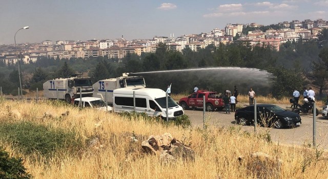 Gaziantepte orman yangını