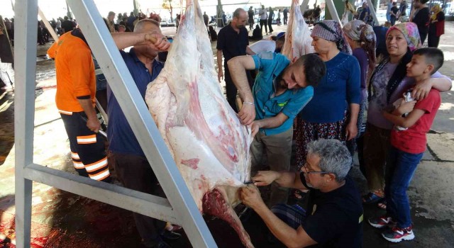 Gaziantepte vatandaşların kurban kesim telaşı başladı