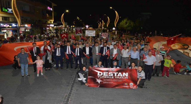 Gedizde 15 Temmuz Demokrasi ve Milli Birlik Günü programı