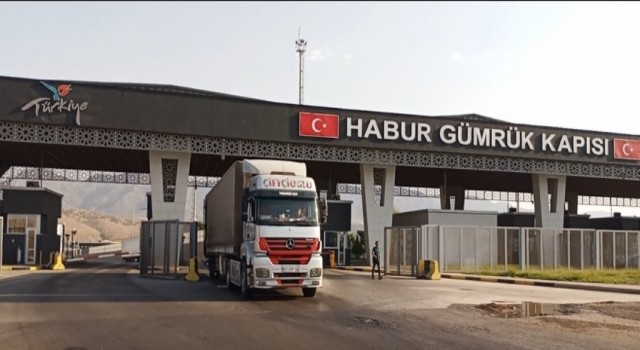 Habur Sınır Kapısında araç yoğunluğu sona erdi