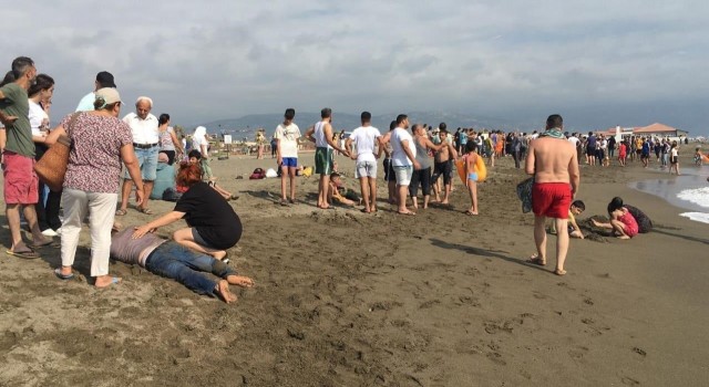 Hatayda 5 kişi boğulma tehlikesi geçirdi