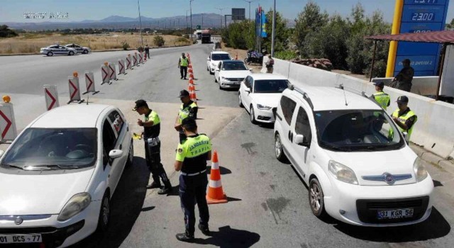 Hatayda dron ile “kemerin ses getirsin” denetimi