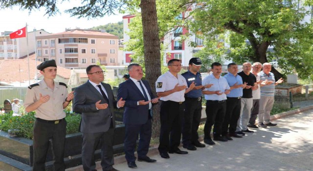 Havzada şehitlere dua
