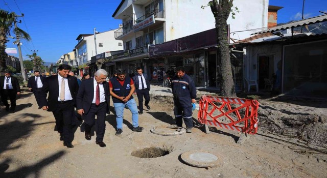Hisarönü-Ovacık Kanalizasyon hattının yüzde 98i tamamlandı