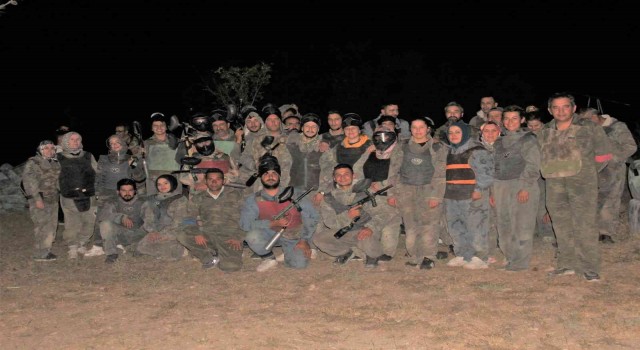 Hürok Mermer çalışanlarının Paintball heyecanı