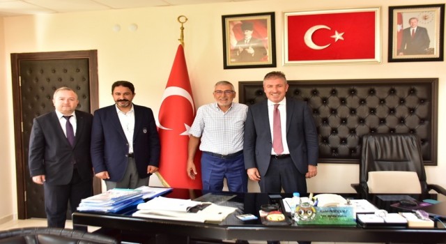 İlçesindeki spor faaliyetleri ve çalışmaların görüştüler