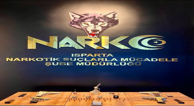 Ispartada uyuşturucu operasyonu: 14 gözaltı
