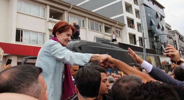 İYİ Parti Genel Başkanı Meral Akşener Giresun'da