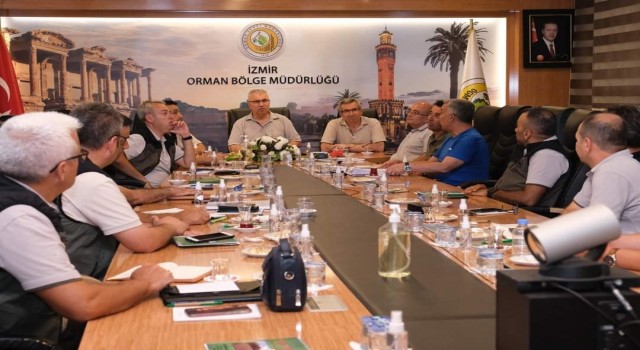 İzmirde ateş savaşçıları toplantıda buluştu