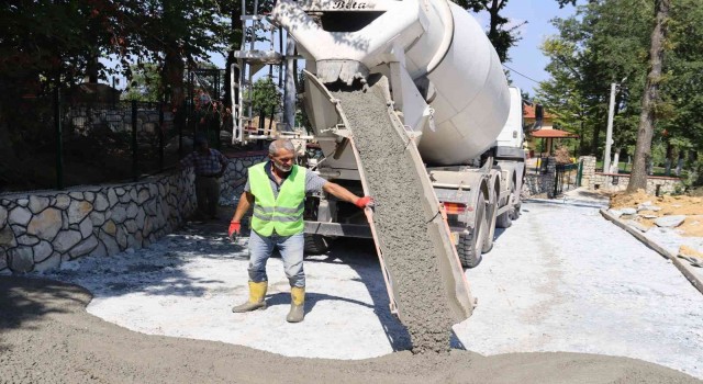 İzmitte 7 bin metrekare baskı beton çalışması gerçekleştirilecek