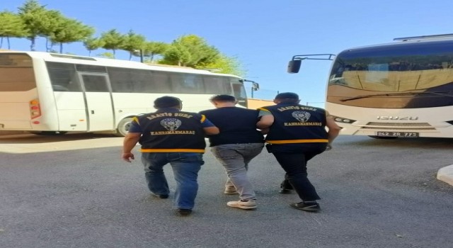 Kahramanmaraşta aranan hükümlü yakalandı