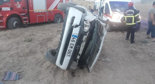 Kahramanmaraşta aynı bölgede iki kaza: 6 yaralı