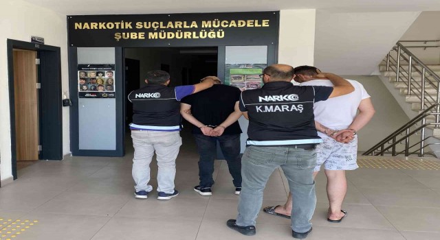 Kahramanmaraşta uyuşturucuya 3 tutuklama