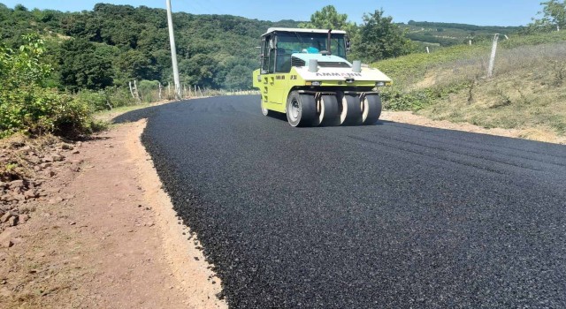 Kandırada 9 güzergahta üstyapı çalışması başladı