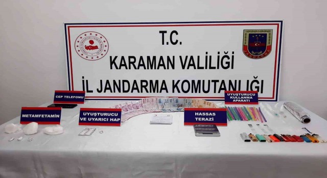 Karamanda 1 kişi uyuşturucu ticareti yapmaktan tutuklandı